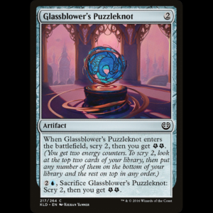 MTG Glassblower's Puzzleknot Kaladesh kld#217