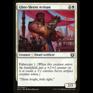 MTG Artesano mangadestello (Glint-Sleeve Artisan) Kaladesh kld#17