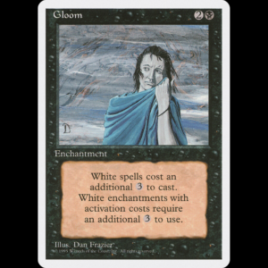 MTG Abatimiento (Gloom) Fourth Edition