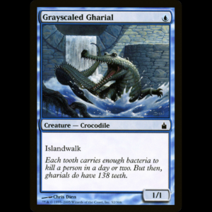 MTG Grauschuppen-Gavial (Grayscaled Gharial) Ravnica: City of Guilds