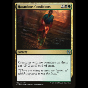 MTG Hazardous Conditions Kaladesh kld#182