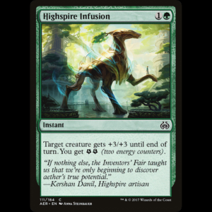 MTG Highspire Infusion Aether Revolt aer#111