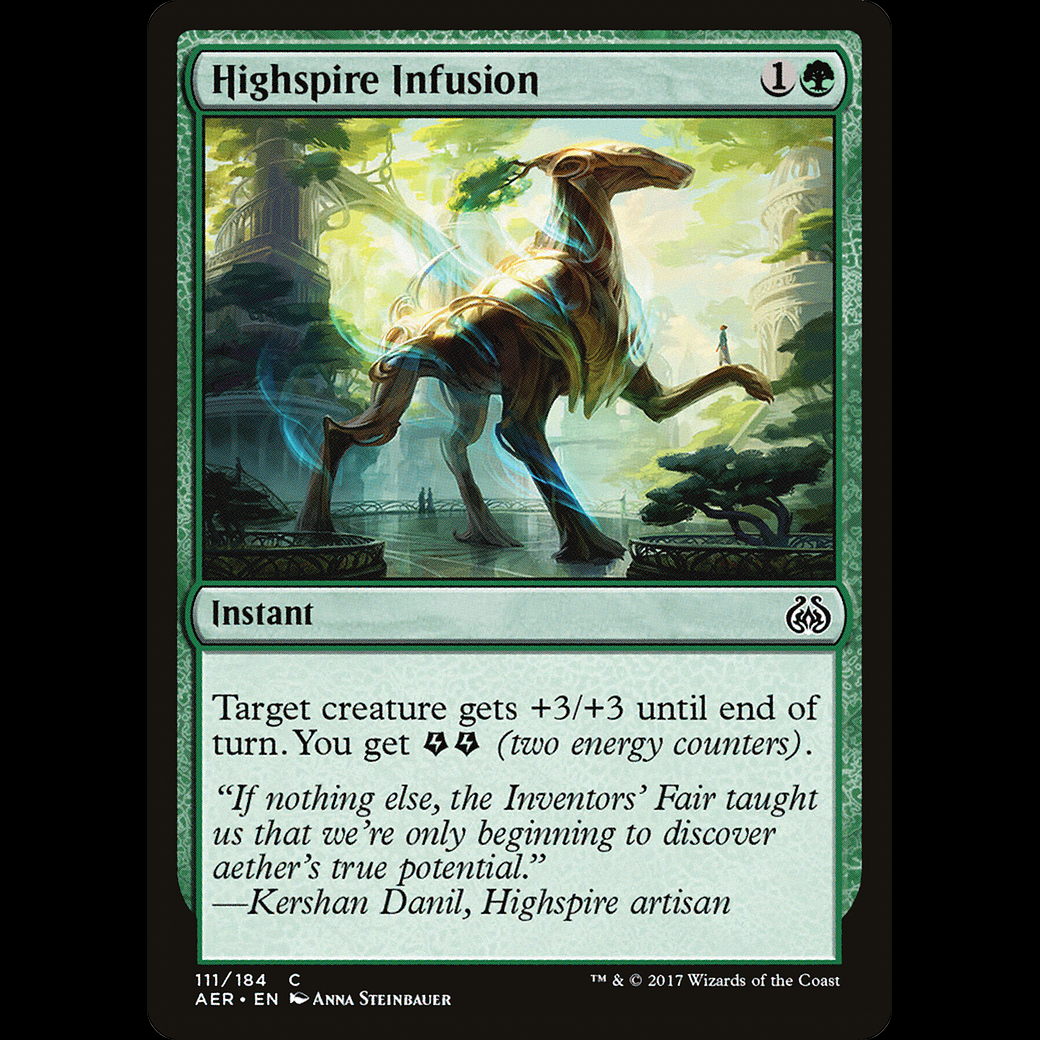 Mtg Highspire Infusion Aether Revolt Madtoyz