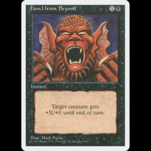 MTG Howl from Beyond Fourth Edition