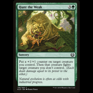 MTG Cazar a los débiles (Hunt the Weak) Kaladesh