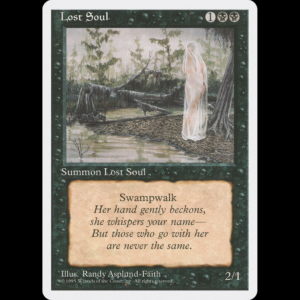 MTG Alma en pena (Lost Soul) Fourth Edition