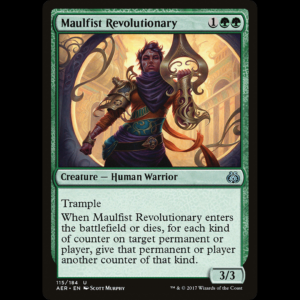 MTG Maulfist Revolutionary Aether Revolt aer#115