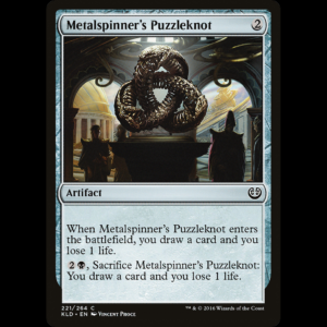 MTG Metalspinner's Puzzleknot Kaladesh kld#221