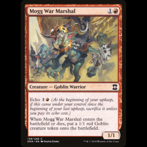 MTG Mogg War Marshal Eternal Masters