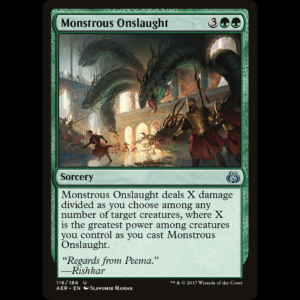 MTG Monstrous Onslaught Aether Revolt