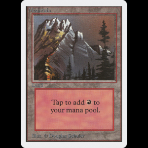 MTG Mountain Unlimited Edition - HP