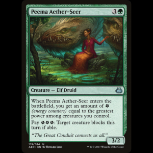 MTG Peema Aether-Seer Aether Re