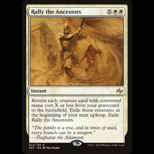 MTG Rally the Ancestors Fate Reforged