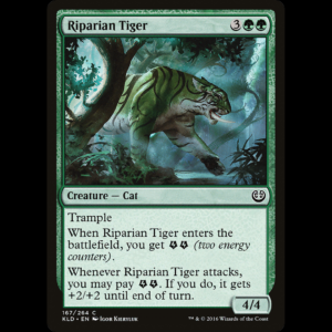 MTG Tigre ribereño (Riparian Tiger) Kaladesh kld#167