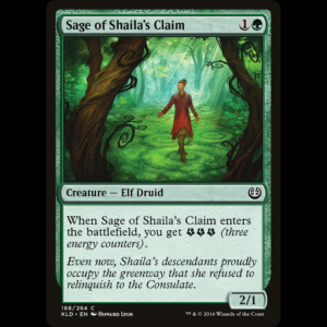 MTG Sabio de la Franja de Shaila (Sage of Shaila's Claim) Kaladesh