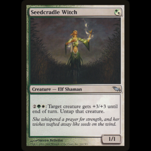 MTG Bruja cuna de semillas (Seedcradle Witch) Shadowmoor