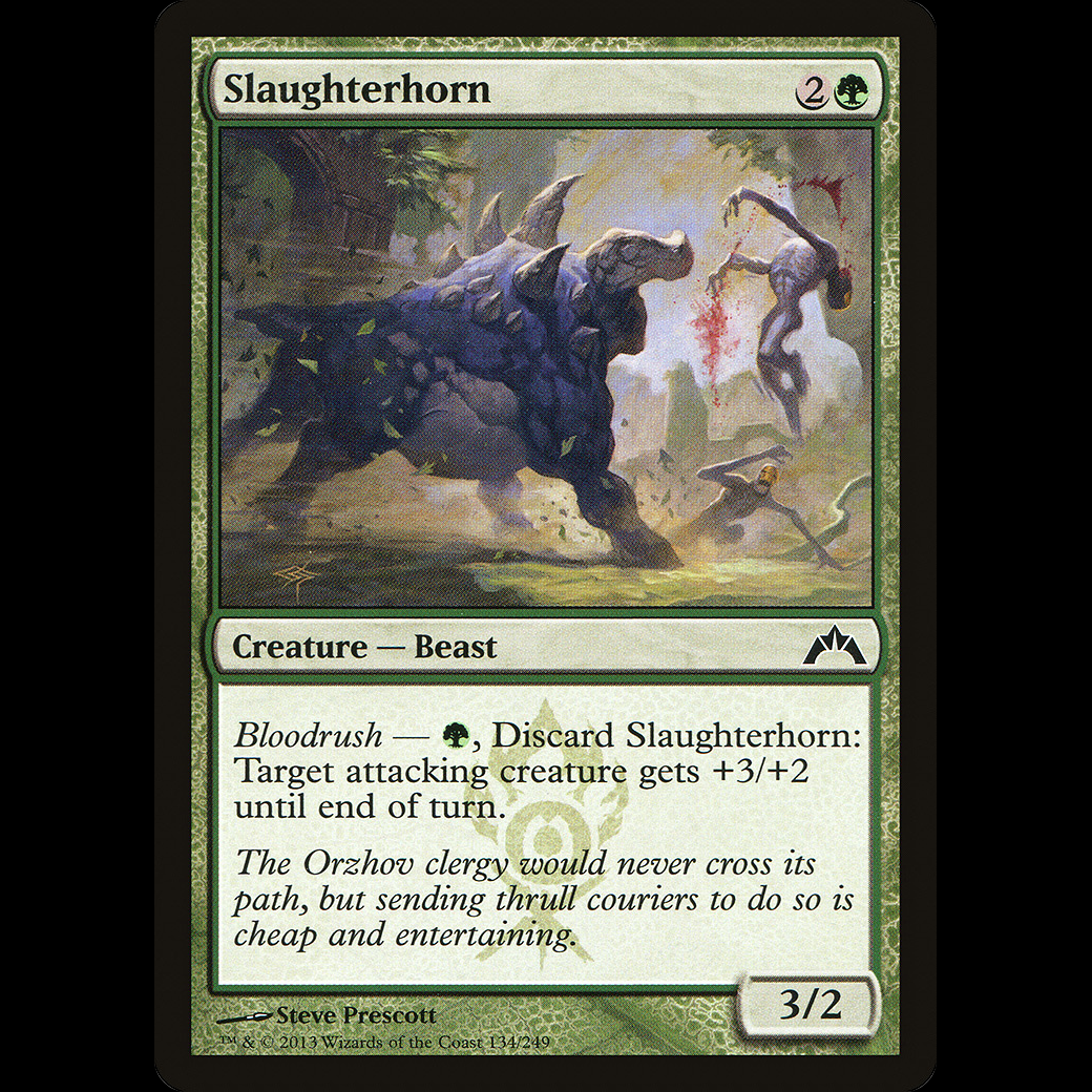 MTG Slaughterhorn Gatecrash Madtoyz