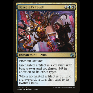 MTG Tezzeret's Touch Aether Revolt