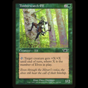 MTG Timberwatch Elf Legions