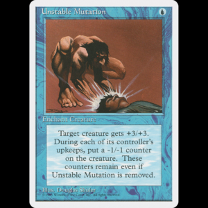 MTG Mutación inestable (Unstable Mutation) Fourth Edition