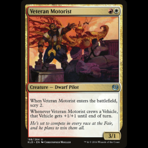 MTG Piloto veterano (Veteran Motorist) Kaladesh