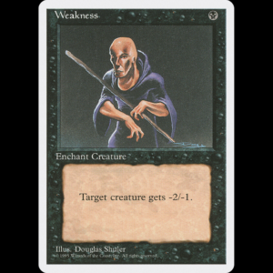 MTG Debilidad (Weakness) Fourth Edition 4ed#170