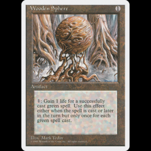 MTG Esfera de madera (Wooden Sphere) Fourth Edition