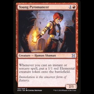 MTG Young Pyromancer Eternal Masters