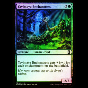 MTG Yavimaya Enchantress Eternal Masters - FOIL