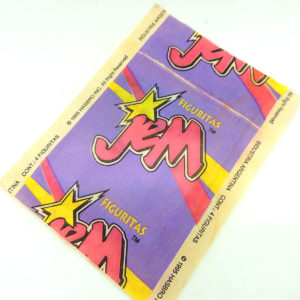 Jem and the Holograms Sobre Figuritas Stickers Cromy