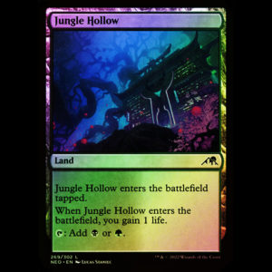 MTG Jungle Hollow Kamigawa: Neon Dynasty - FOIL