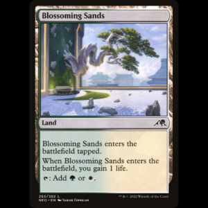 MTG Blossoming Sands Kamigawa: Neon Dynasty