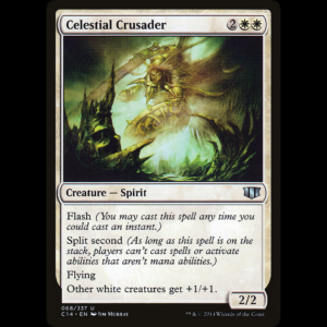 MTG Cruzado celestial (Celestial Crusader) Commander 2014