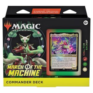 MTG March Machine Commander Deck Call For Backup
