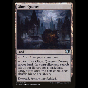 MTG Cuartel fantasmal (Ghost Quarter) Commander 2014
