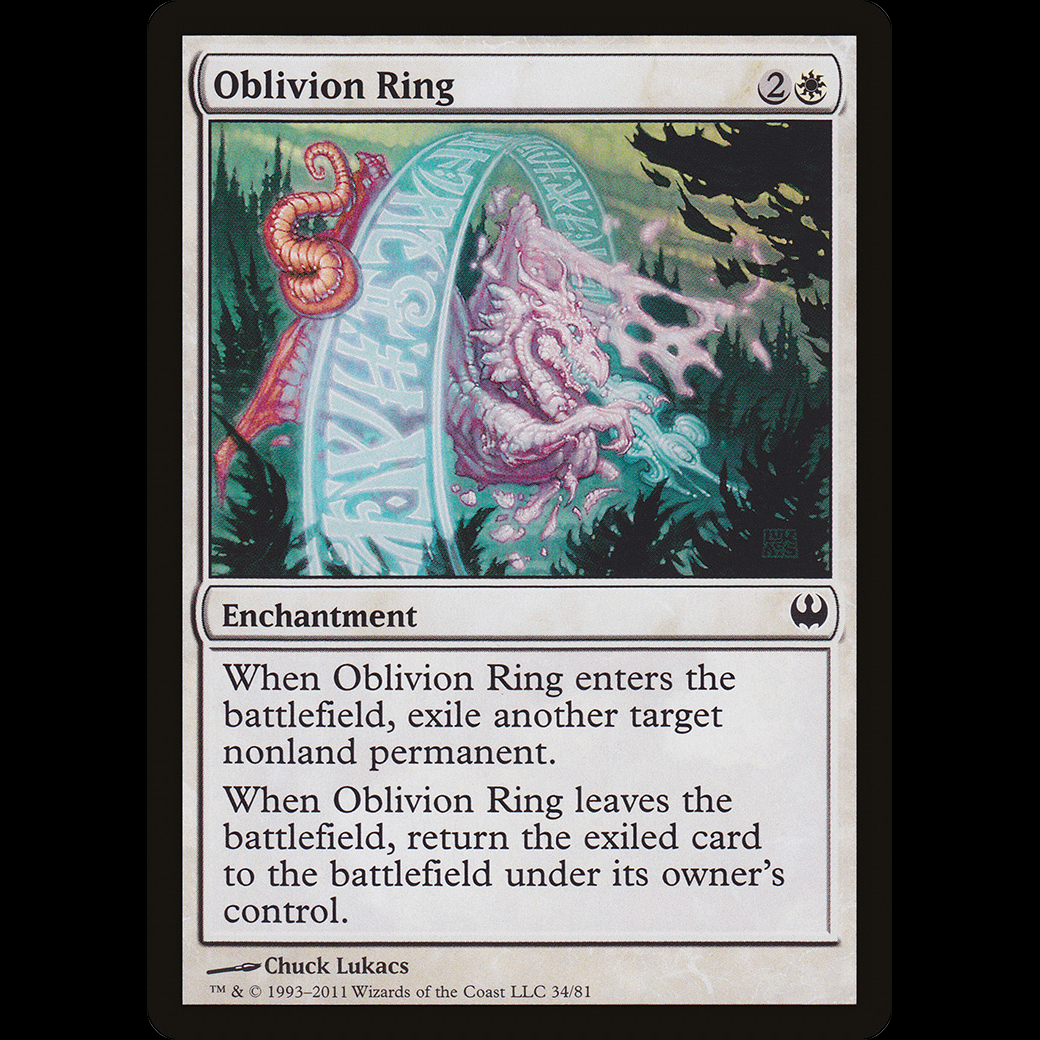 Oblivion trading high quality card