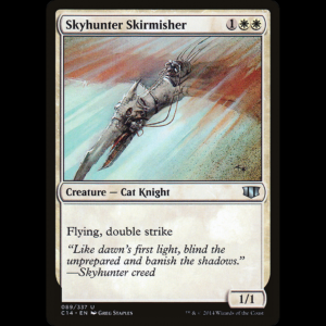 MTG Escaramuzadora cazacielos (Skyhunter Skirmisher) Commander 2014