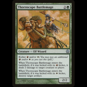 MTG Thornscape Battlemage Duel Decks: Phyrexia vs. the Coalition  dde#42