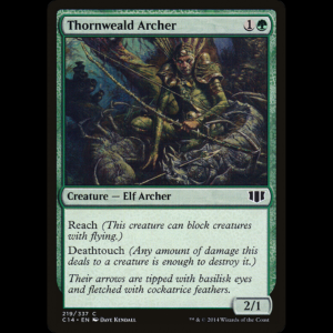 MTG Thornweald Archer Commander 2014