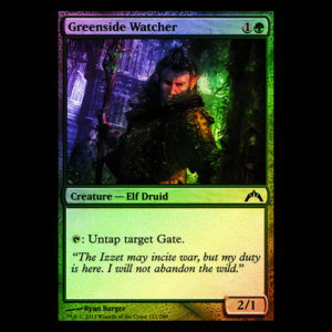MTG Greenside Watcher Gatecrash - FOIL