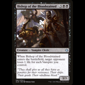 MTG Bishop of the Bloodstained Ixalan
