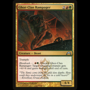 MTG Arrasador del clan Ghor (Ghor-Clan Rampager) Gatecrash gtc#167