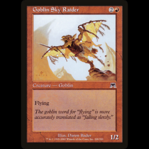 MTG Incursor aéreo trasgo (Goblin Sky Raider) Onslaught