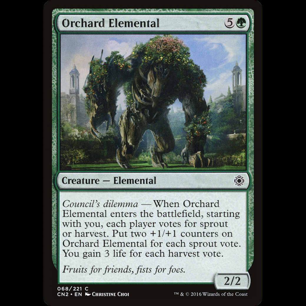 MTG Orchard Elemental Conspiracy: Take the Crown