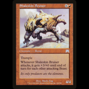 MTG Matón piel esquistosa (Shaleskin Bruiser) Onslaught