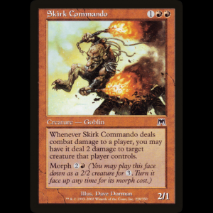 MTG Comando de Skirk (Skirk Commando) Onslaught