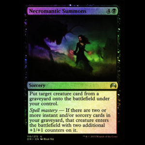 MTG Invocaciones nigrománticas (Necromantic Summons) Magic Origins - FOIL