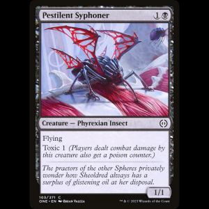 MTG Pestilent Syphoner Phyrexia: All Will Be One