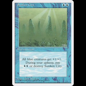 MTG Ciudad sumergida (Sunken City) Fourth Edition - PL