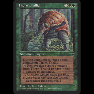 MTG Thorn Thallid Fallen Empires - DM